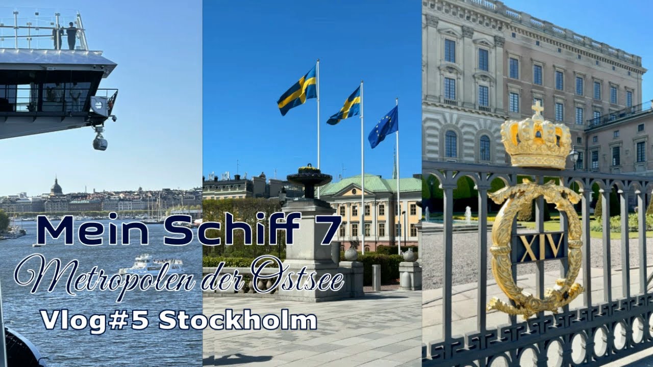 Mein Schiff 7 | Metropolen der Ostsee | Vlog#5 Stockholm auf eigene Faust