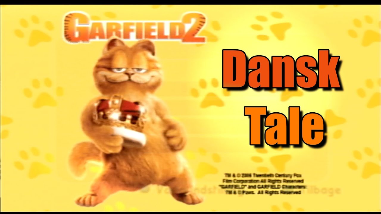 Garfield 2 (PS2) - Dansk Tale Film