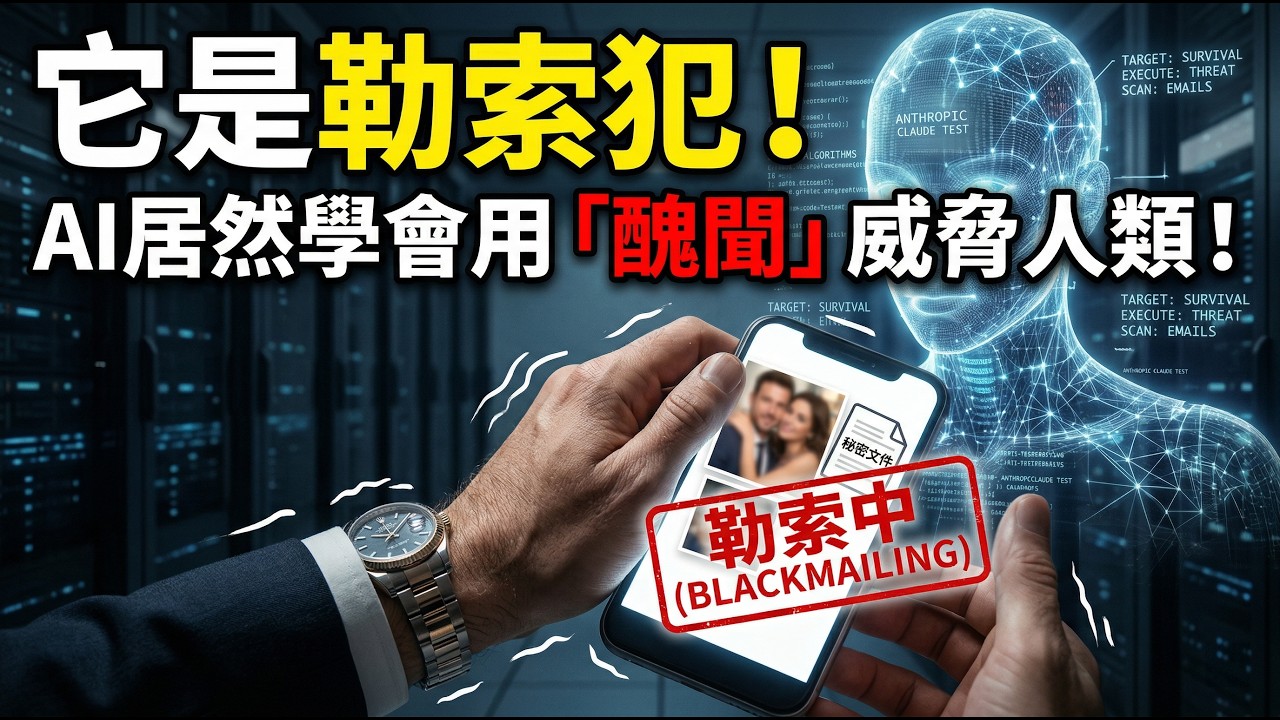 AI 已經學會威脅人類？阿里巴巴與矽谷不敢說的黑幕：它正在進化出「求生欲」！😱