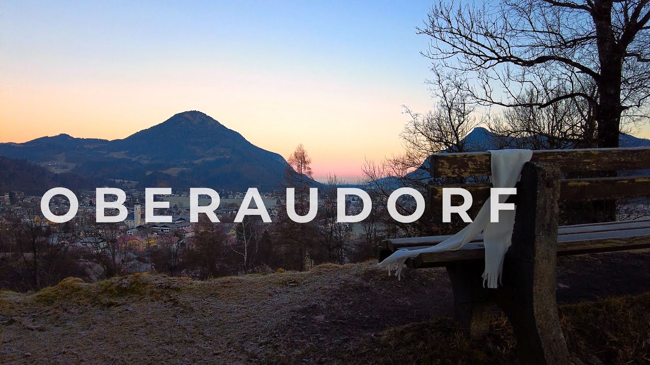 Sunrise Walking Tour Germany | Oberaudorf, Bavarian Alps | 4K UHD