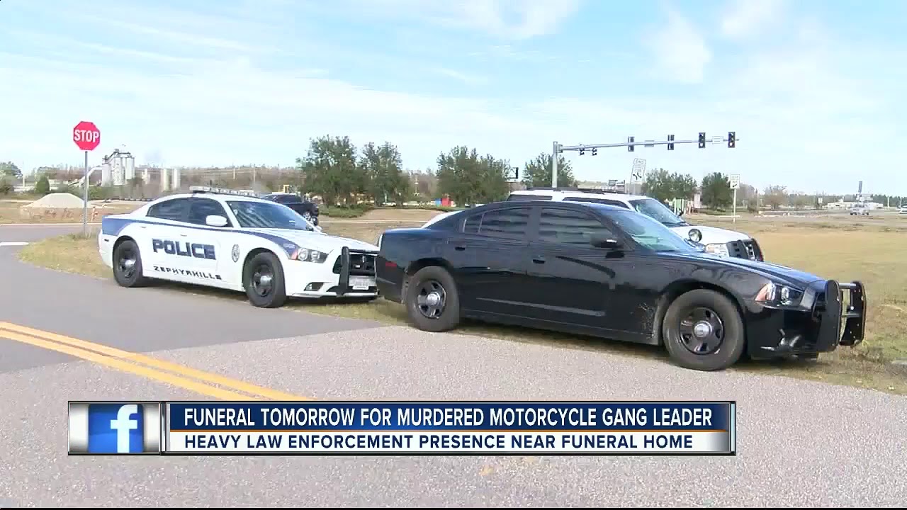 Funeral tomorrow for murdered motorcycle gang leader