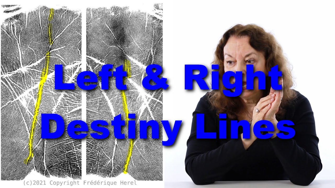 Differences Between Right and Left Destiny Lines