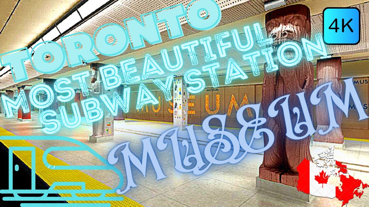 TORONTO, CANADA 🇨🇦  MUSEUM SUBWAY STATION &ndash; THE MOST BEAUTIFUL STATION IN TORONTO &ndash; 4K WALK