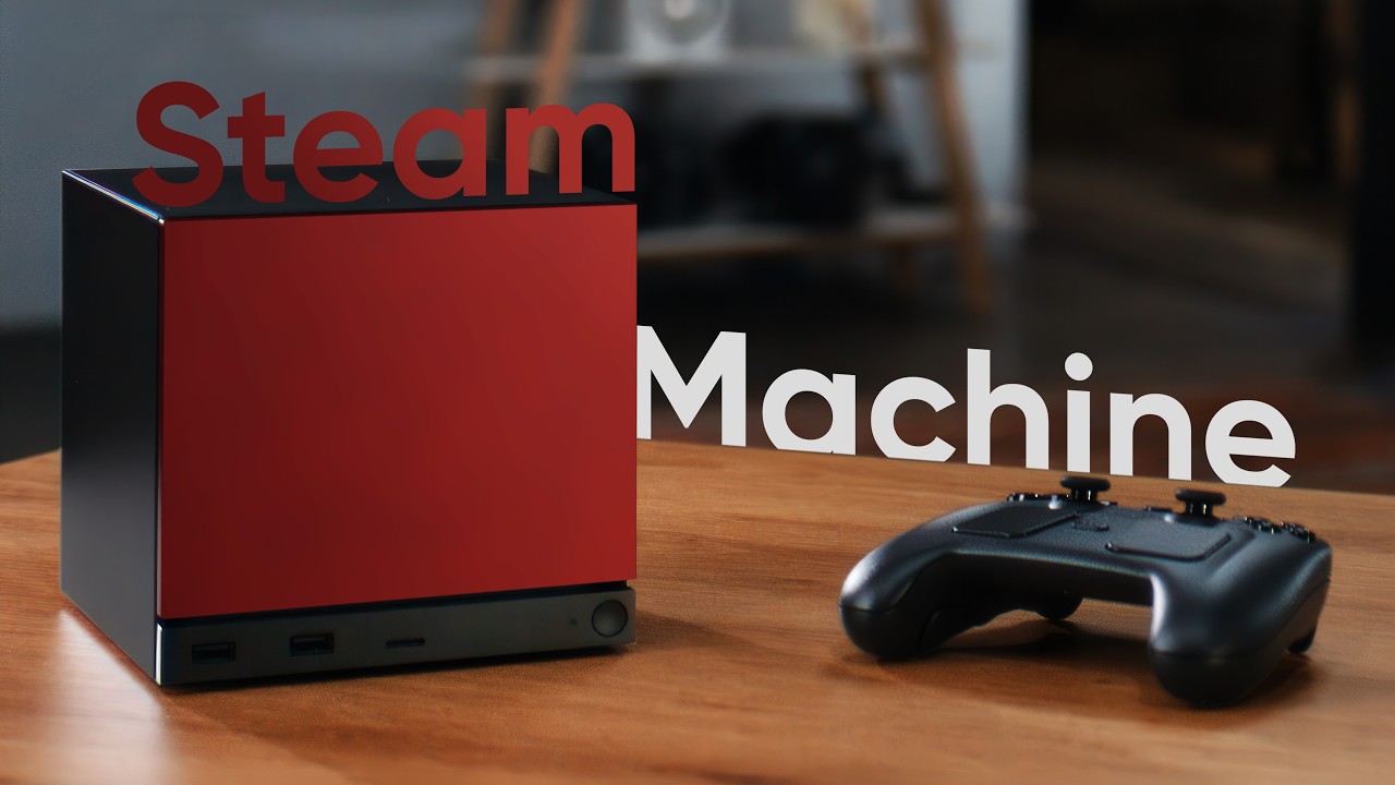 ПЕРВЫЙ ОБЗОР STEAM MACHINE