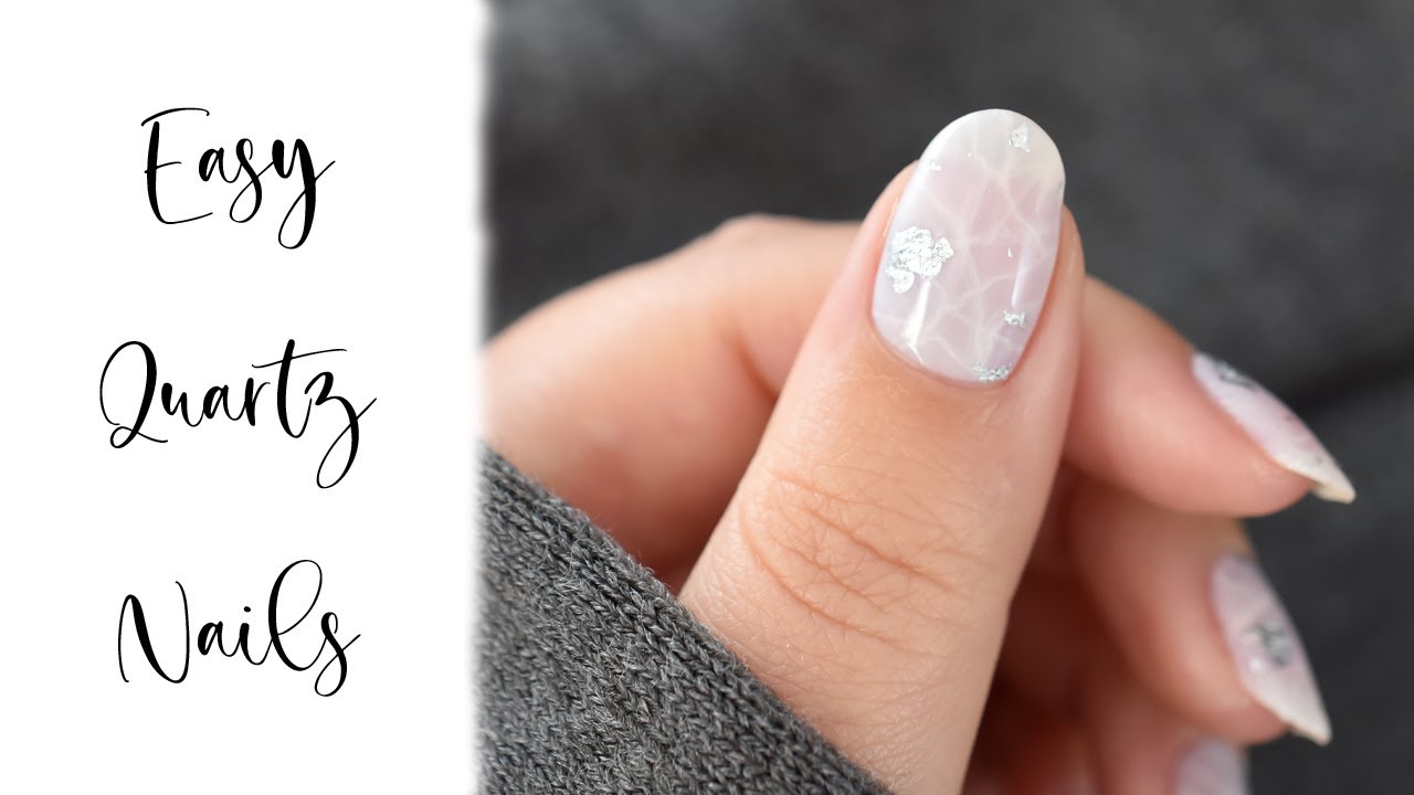 Easy Quartz Nails - Nail art effet quartz blanc || Marine Loves Polish
