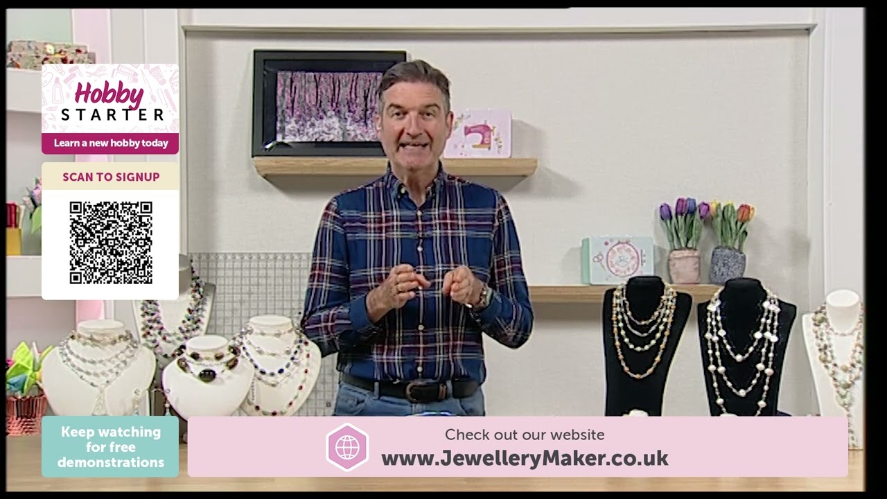 How to do Rosary Linking with Mark Smith from JewelleryMaker | Hobby Starter