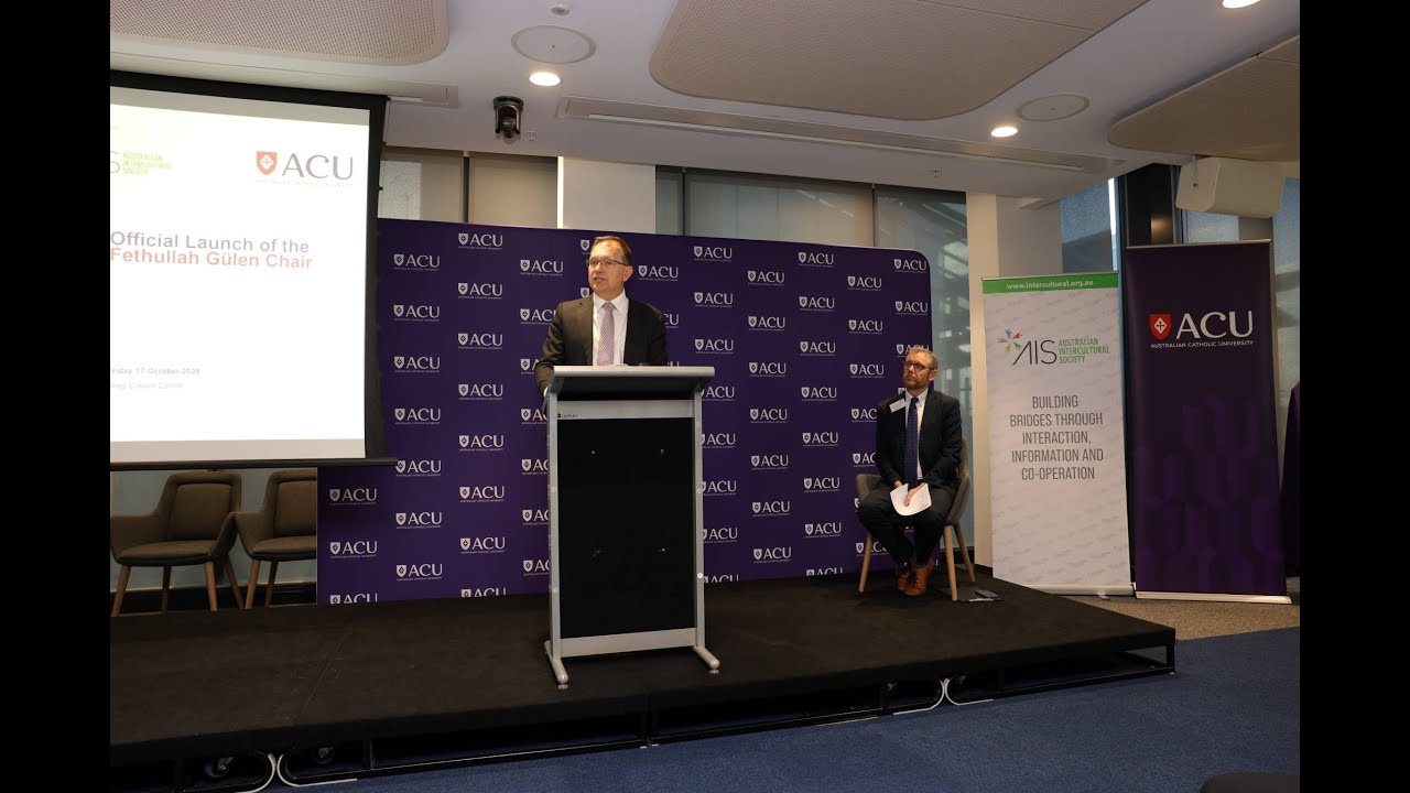 Prof Zlatko Skrbis (VC) - Welcoming Remarks from the Fethullah G&uuml;len Chair re-launch at ACU