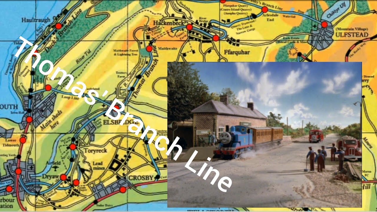 Dissecting Sodor: Ffarquhar Branch Line