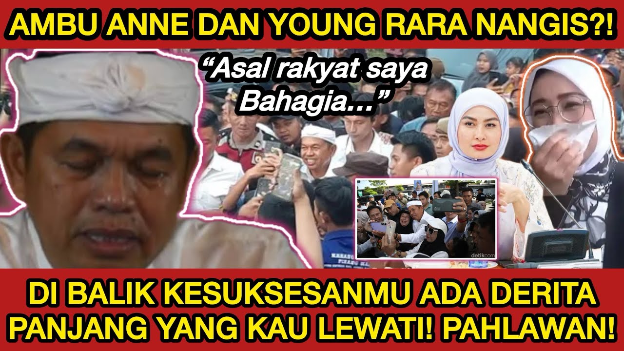 YOUNG RARA DAN AMBU ANNE SAMPE MEWEK⁉️KDM BLAK2AN KUAK RAHASIA INI! PENDERITAAN DI BALIK KESUKSESAN!