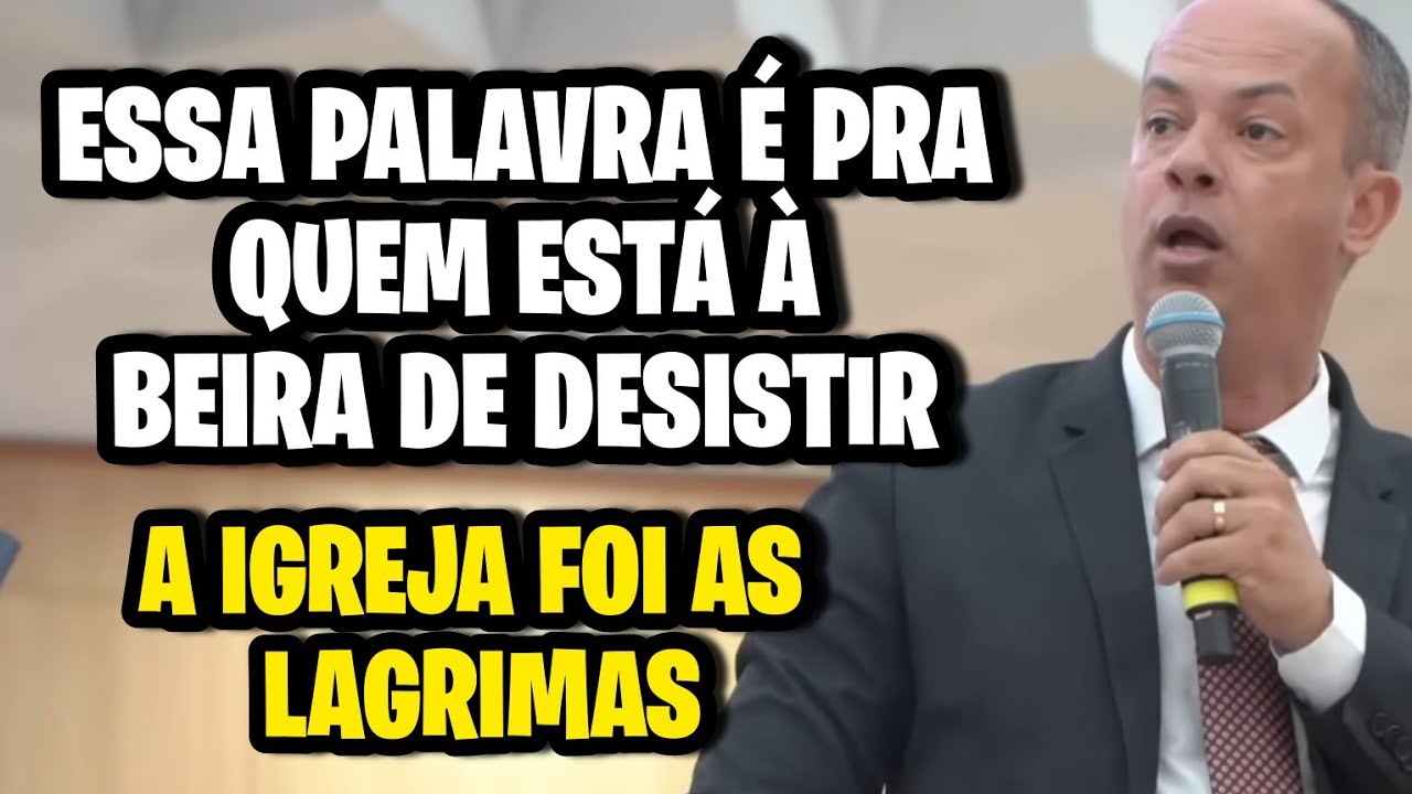 Pr Isaias Oliveira: DEUS VAI TE LEVANTAR DO LUGAR ONDE NINGUÉM ACREDITA MAIS! |Pregação Evangélica
