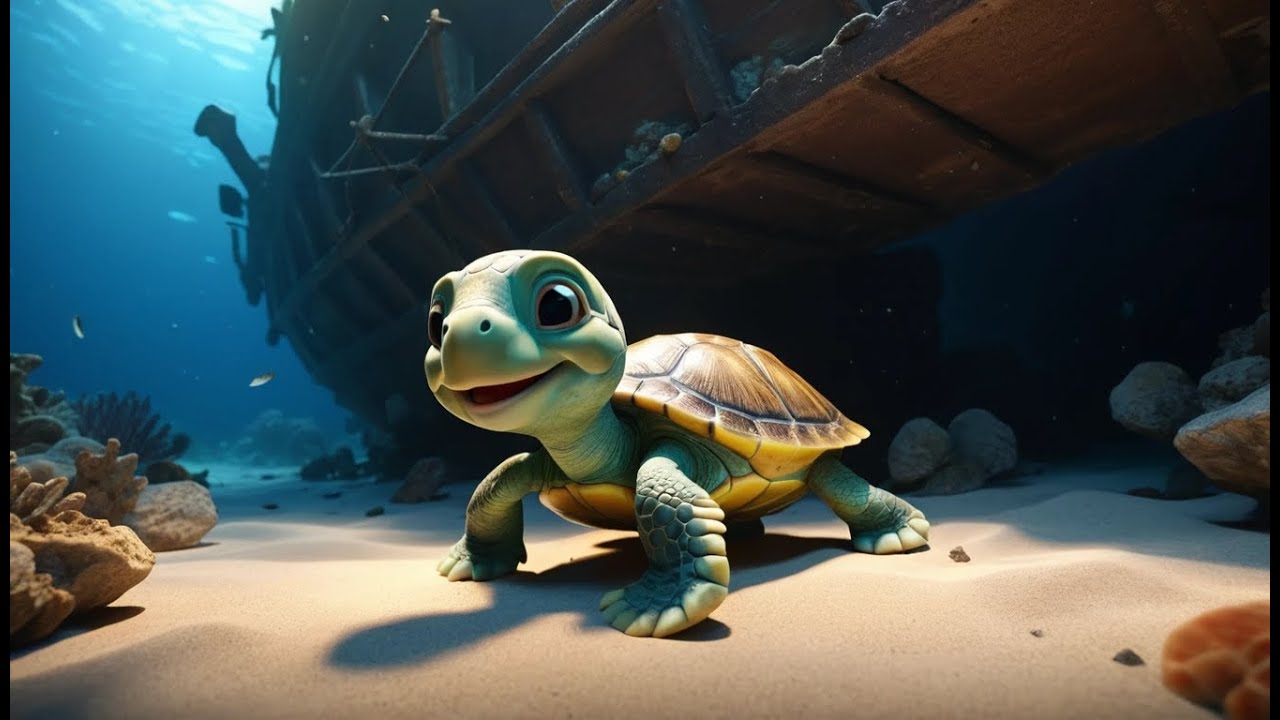 Minecraft Baby Turtle Hid Inside a Ship | Kids Songs & Nursery Rhymes