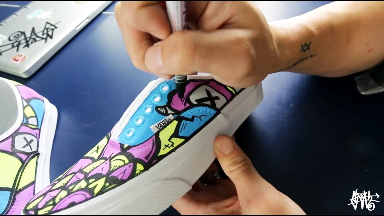 How I Make Custom Vans Shoes