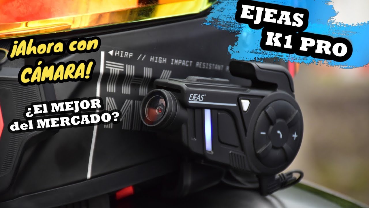 🤩¿Intercomunicador de $2,000 con CÁMARA?😳🔥, EJEAS K1 PRO💯| Aguacate Motovlogs🥑