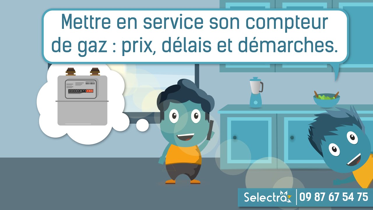 Comment mettre en service son compteur de gaz rapidement ?