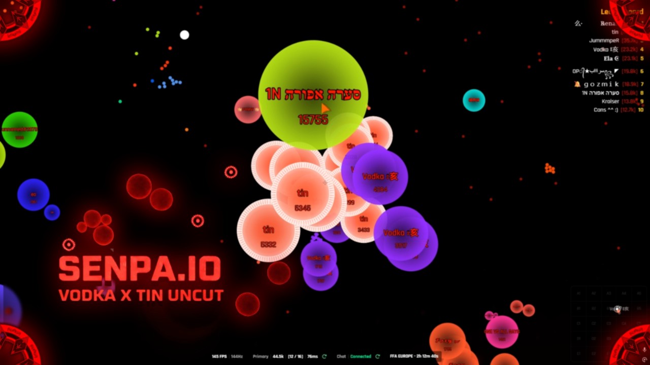 Senpa.io Uncut With Vodka !!!