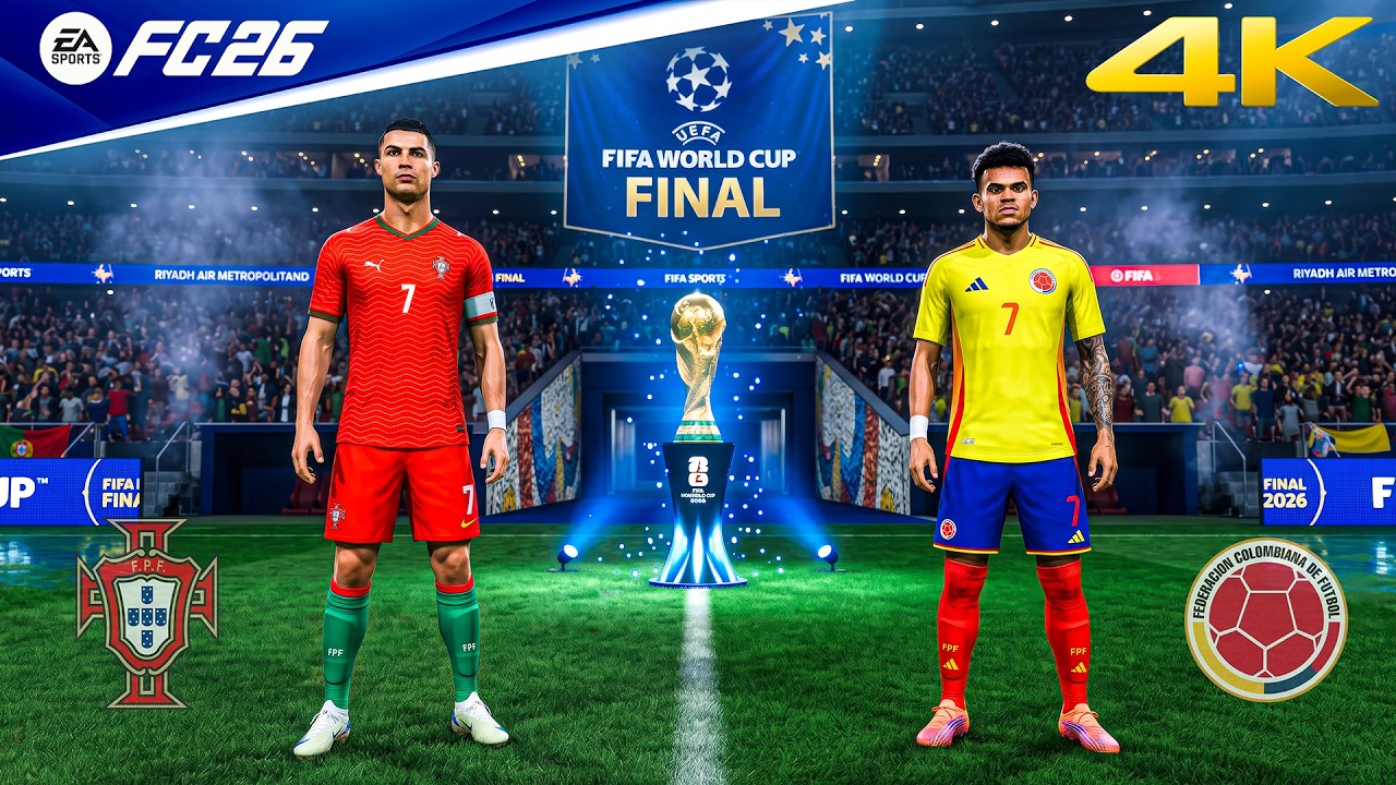 FIFA 26 - Португалия против Колумбии - Чемпионат мира по футболу FIFA 2026. Полный матч | Геймпле...