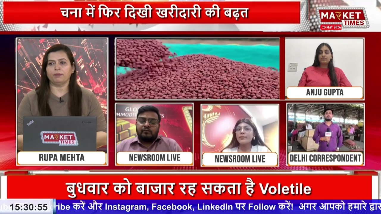 दाल बाजार LIVE: खरीदारी की रफ्तार ने पकड़ी आग !#Pulse #dal #chaana #delhi #market #Update