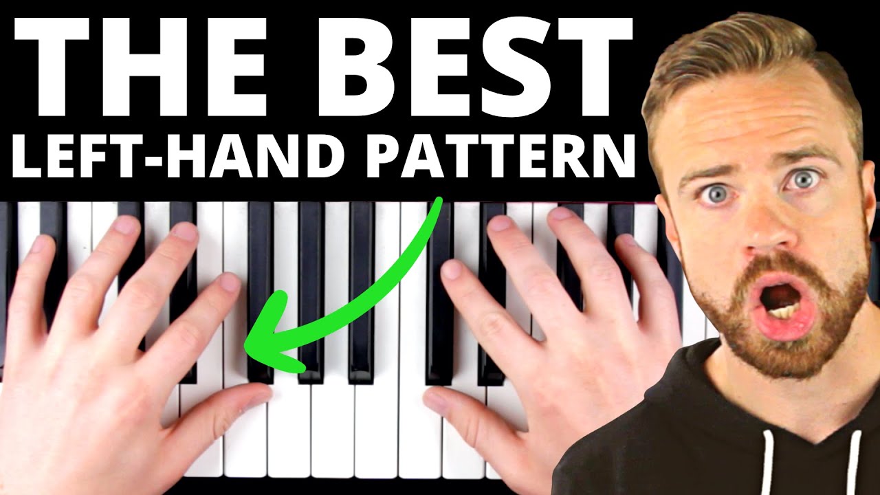 The BEST Left Hand Piano Pattern By FAR... (my 