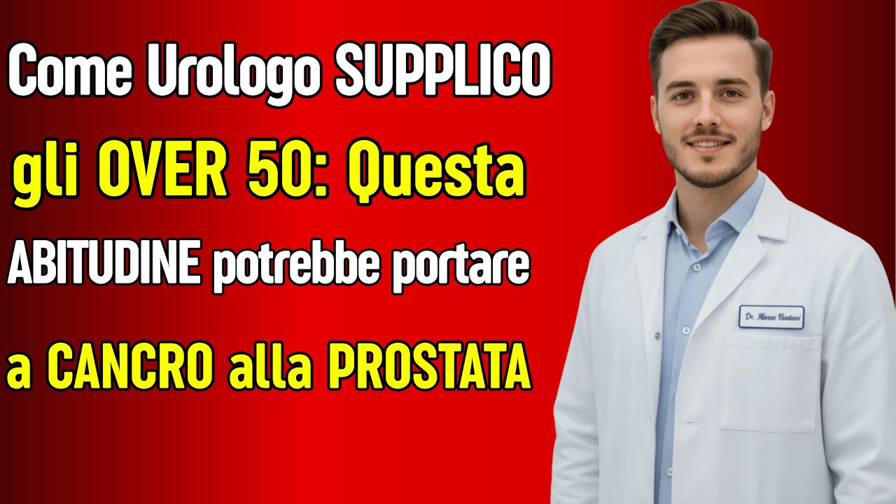 Come UROLOGO, AVVERTO gli Uomini Sopra i 50: Questa Abitudine sta INFIAMMANDO la tua PROSTATA