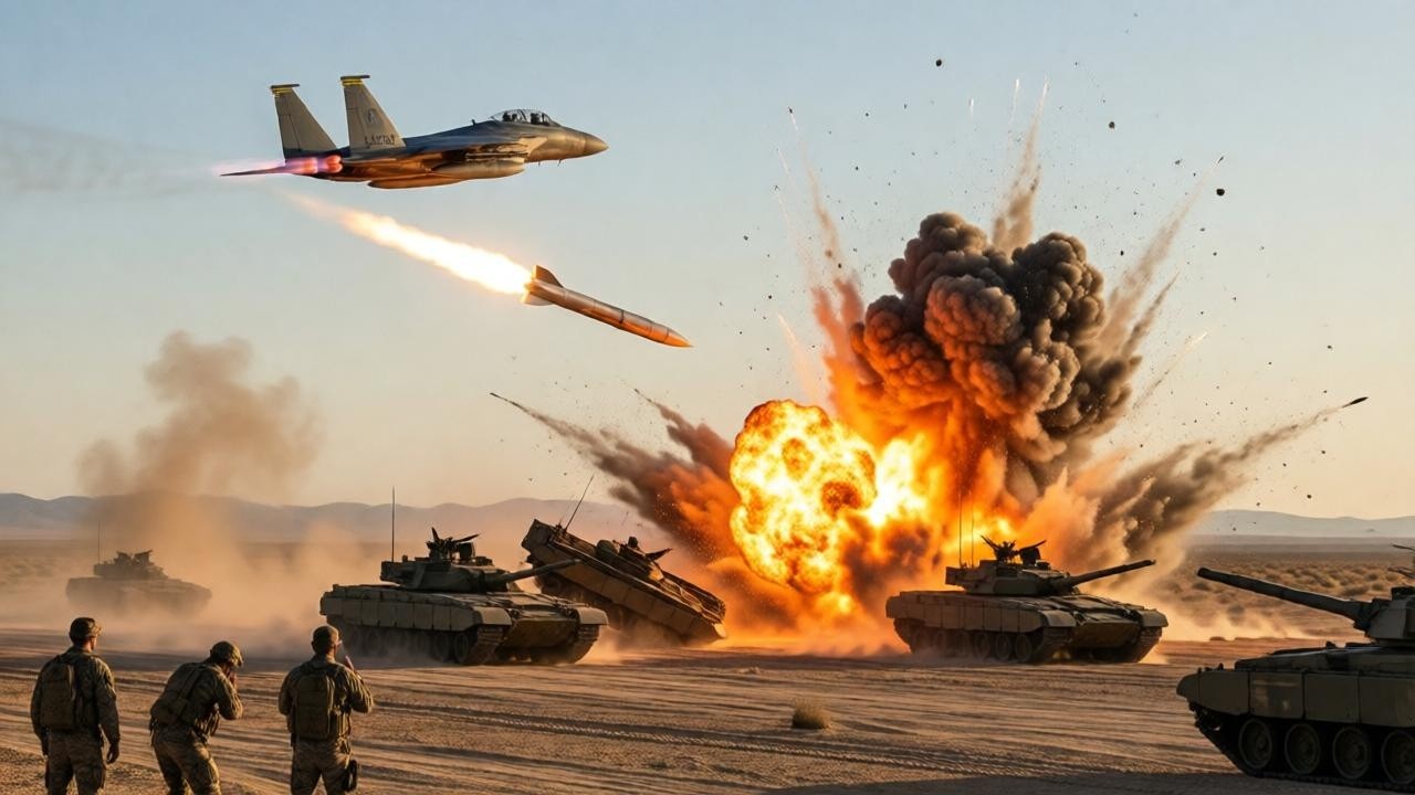 New F-15EX Strike Test &mdash; Hypersonic Missiles Hit Targets in SECONDS