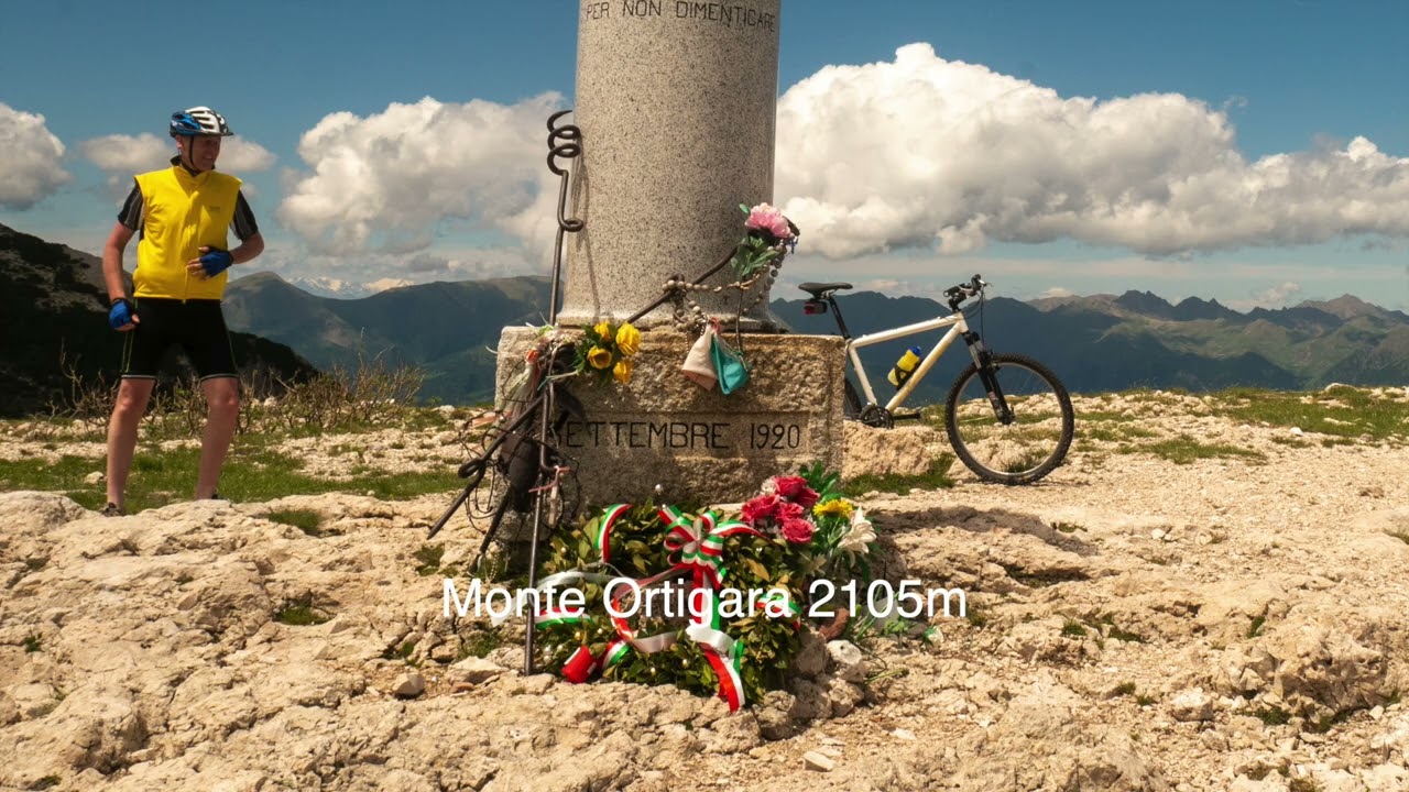 MTB Tour im Alpencross Stil:  Rovereto - Monte - Grappa - Pasubio - Rovereto