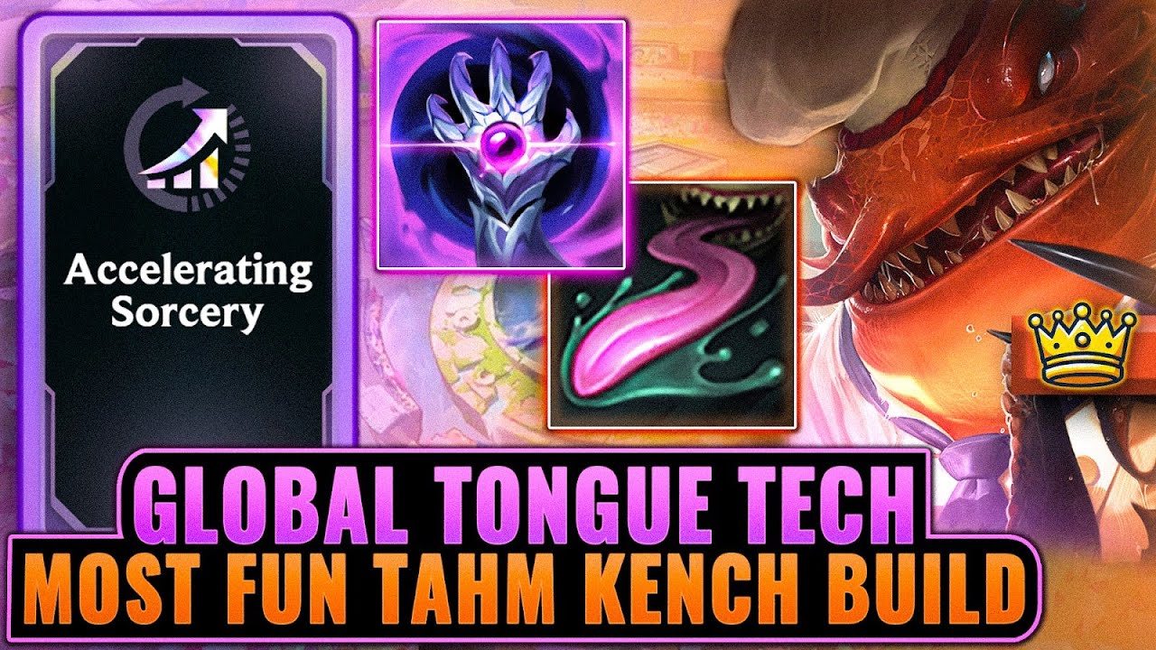 2500 Range 2s Cooldown Tahm Q's: Hidden Champion Size Interaction - OP Strat | League Arena Gameplay