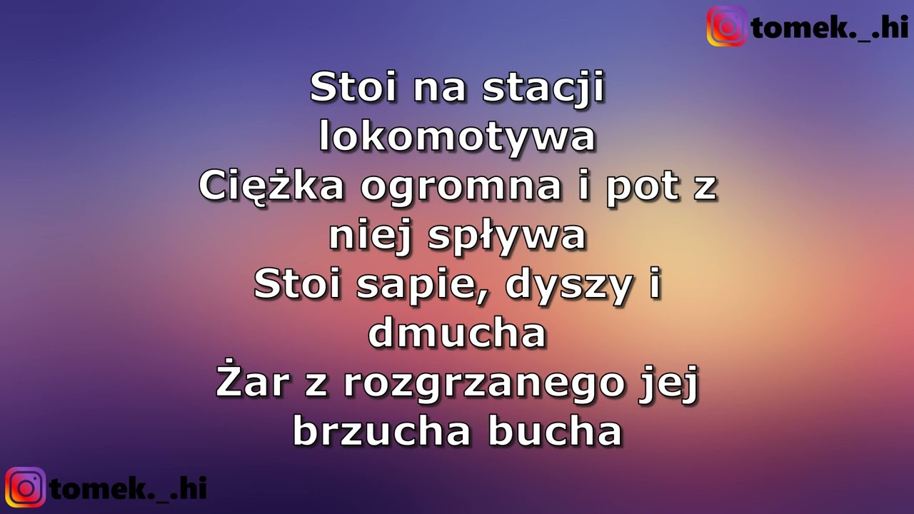 Kukon - lokomotywa (TEKST/LYRICS)