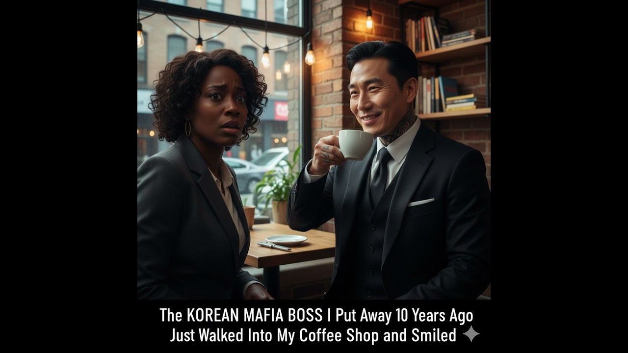The KOREAN MAFIA BOSS I Put Away 10 Years Ago Just Walked Into My Coffee Shop and Smiled