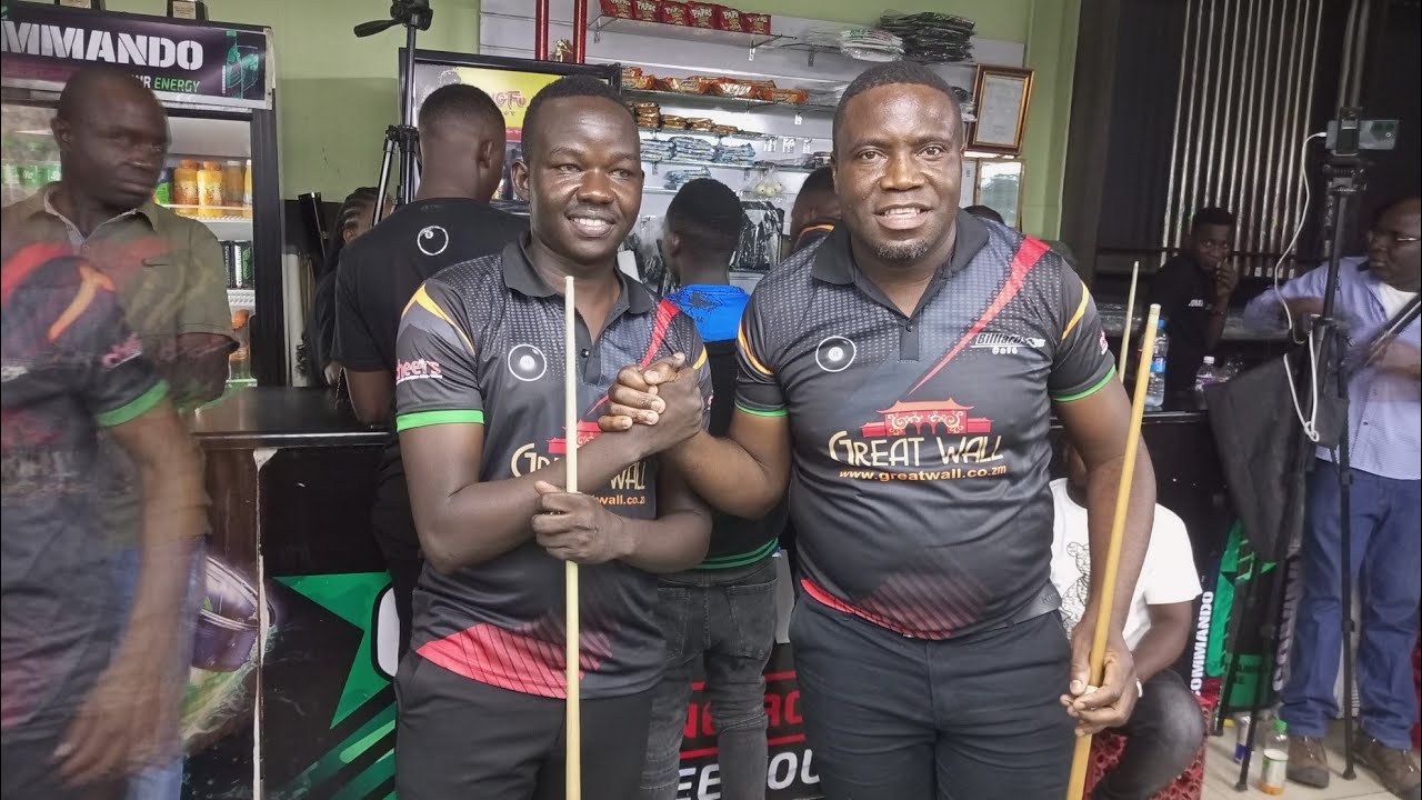 VICTOR(🇿🇲) vs CAESAR(🇺🇬). BILLIARDS CAFE 100,000 KWACHA DOUBLE ELIMINATION COMP
