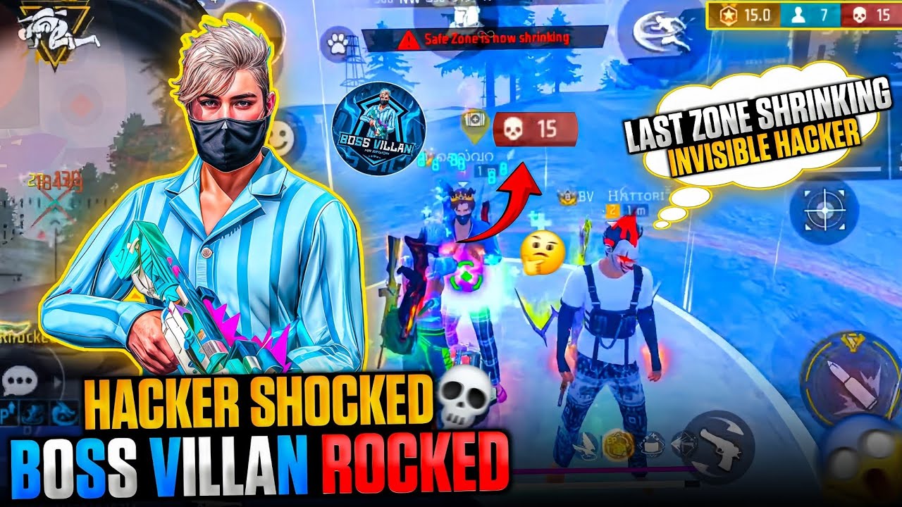🥵BOSSVILLAN ROCKED🥵🤯 HACKER SHOCKED🤡🤡//WATCH FULL Video 📸🥵15 KILL🤯🥶/தரமண LOBBY ✨