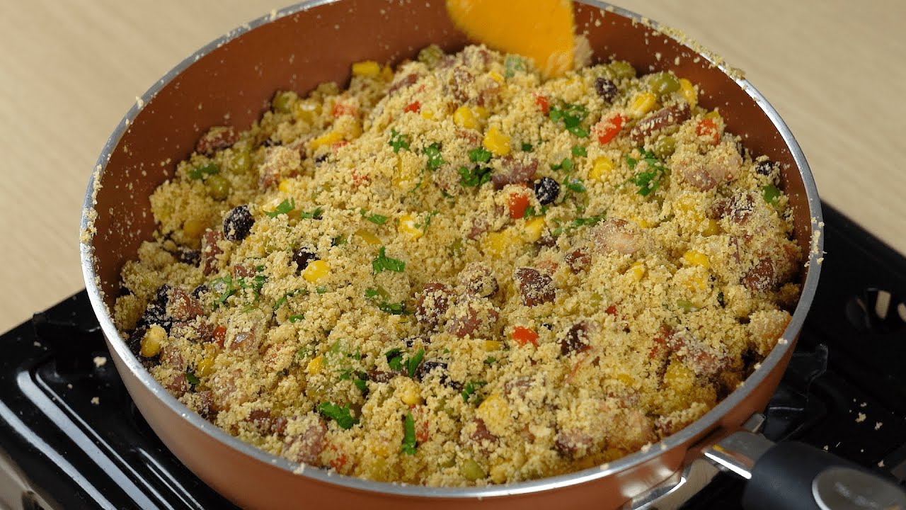 A Melhor Farofa de Natal e Ano Novo que J&aacute; Comi, Completa!