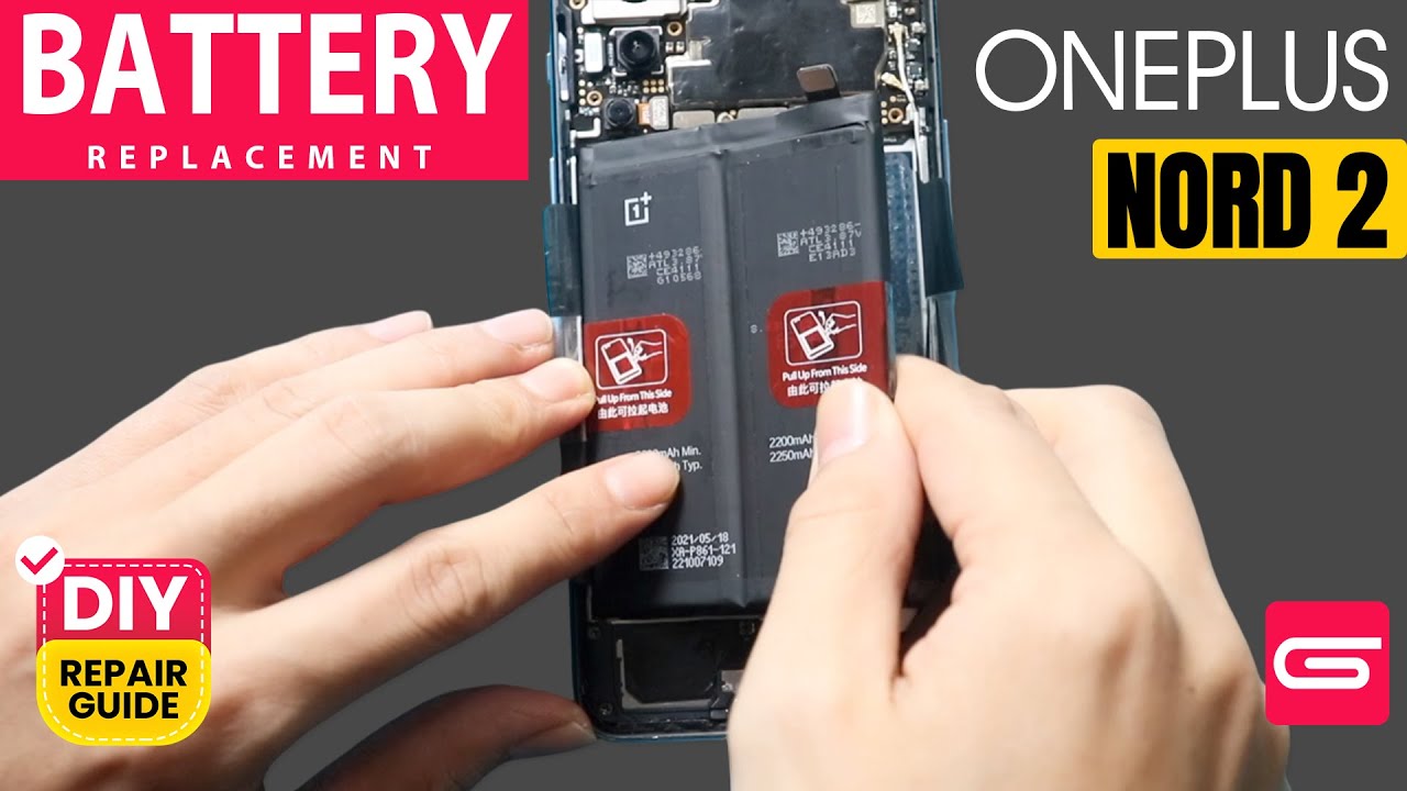 Oneplus Nord 2 5G Battery Replacement