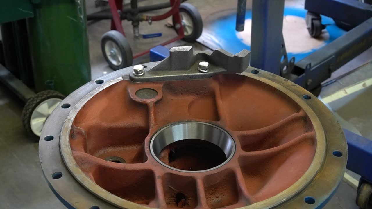 Rebuilding axle trumpet on Ford 4000 Rowcrop