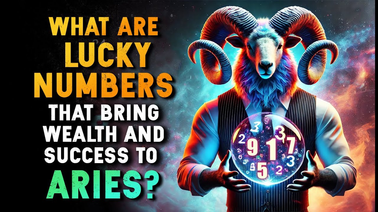 ♈ Aries LUCKY NUMBERS: Discover the Best Numbers for PROSPERITY! | Astrology Prediction