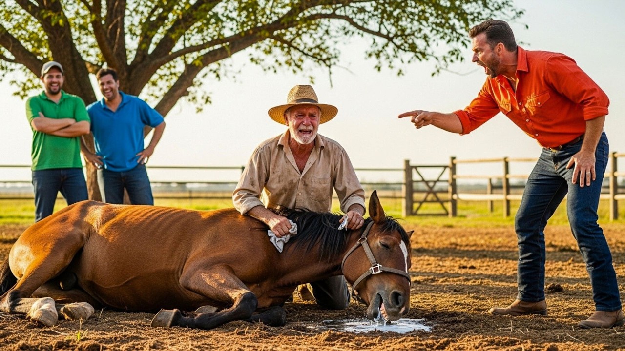 Ese caballo servía para el matadero, dijeron… hasta que un anciano reveló la verdad impactante