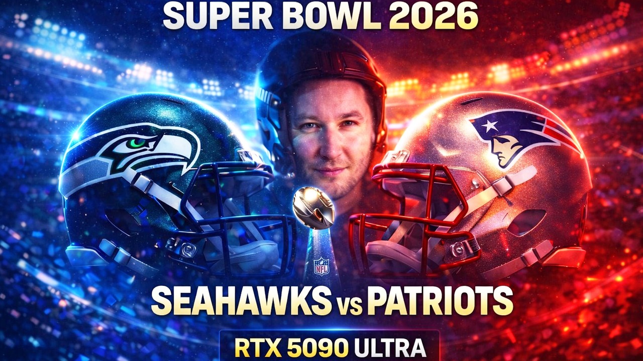 Madden NFL 26 RTX 5090 Ultra – Super Bowl – Seahawks vs Patriots angepielt EA Sports