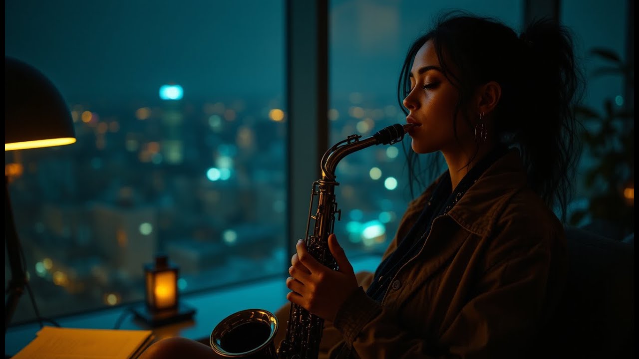 Productivity Smooth Jazz | Neo-Soul Saxophone for Deep Work ( 10+ Hours )