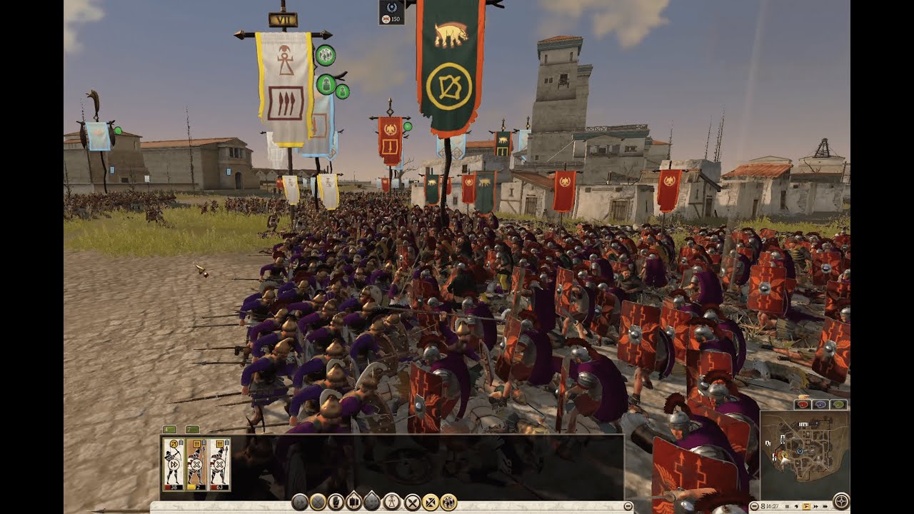 ⚔️ 3v3-Multi: Prawaremeid’s Carthage, Athens & Odrysia Defend v Rome, Getae & Arverni #TotalWarRome2