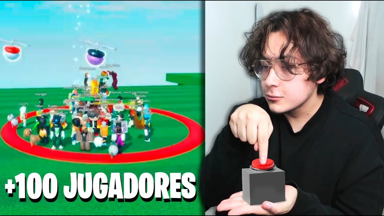 El ultimo en DEJAR el CIRCULO ROJO GANA en ROBLOX ⭕