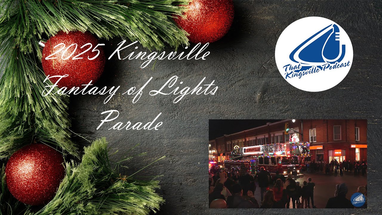 Kingsville Fantasy of Lights parade 2025 (Santa Claus Parade)
