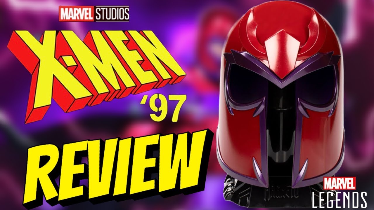 X-Men &lsquo;97 Marvel Legends Magneto Helmet $59 Best Buy Unboxing & Review