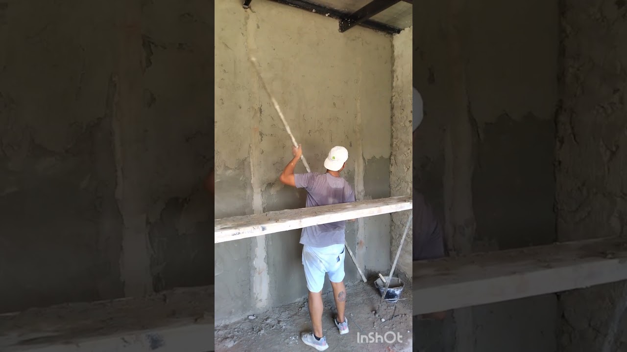 c&oacute;mo revocar una pared si no se puede dsd el exterior.