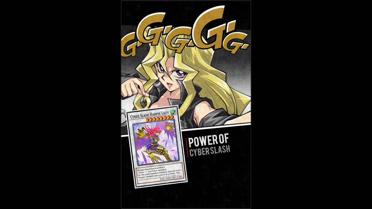 Yugioh Duel Links - Here is the power of Cyber Slash Harpie Lady!