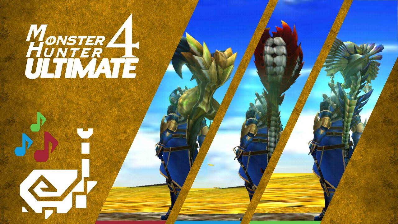 All Hunting Horn Melodies in Monster Hunter 4 Ultimate (MH4U)