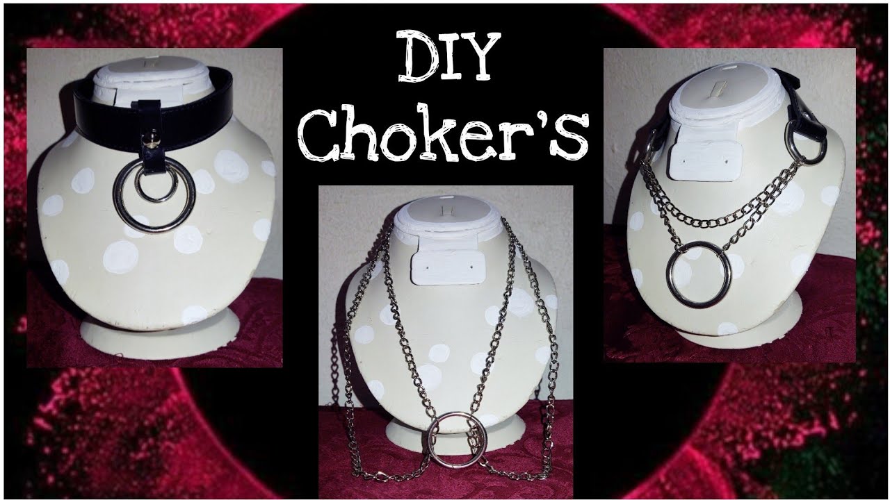 3 Ideas para hacer Choker's con argollas - DIY - Especial 1000 suscriptores + Sorteo - Lady Blue