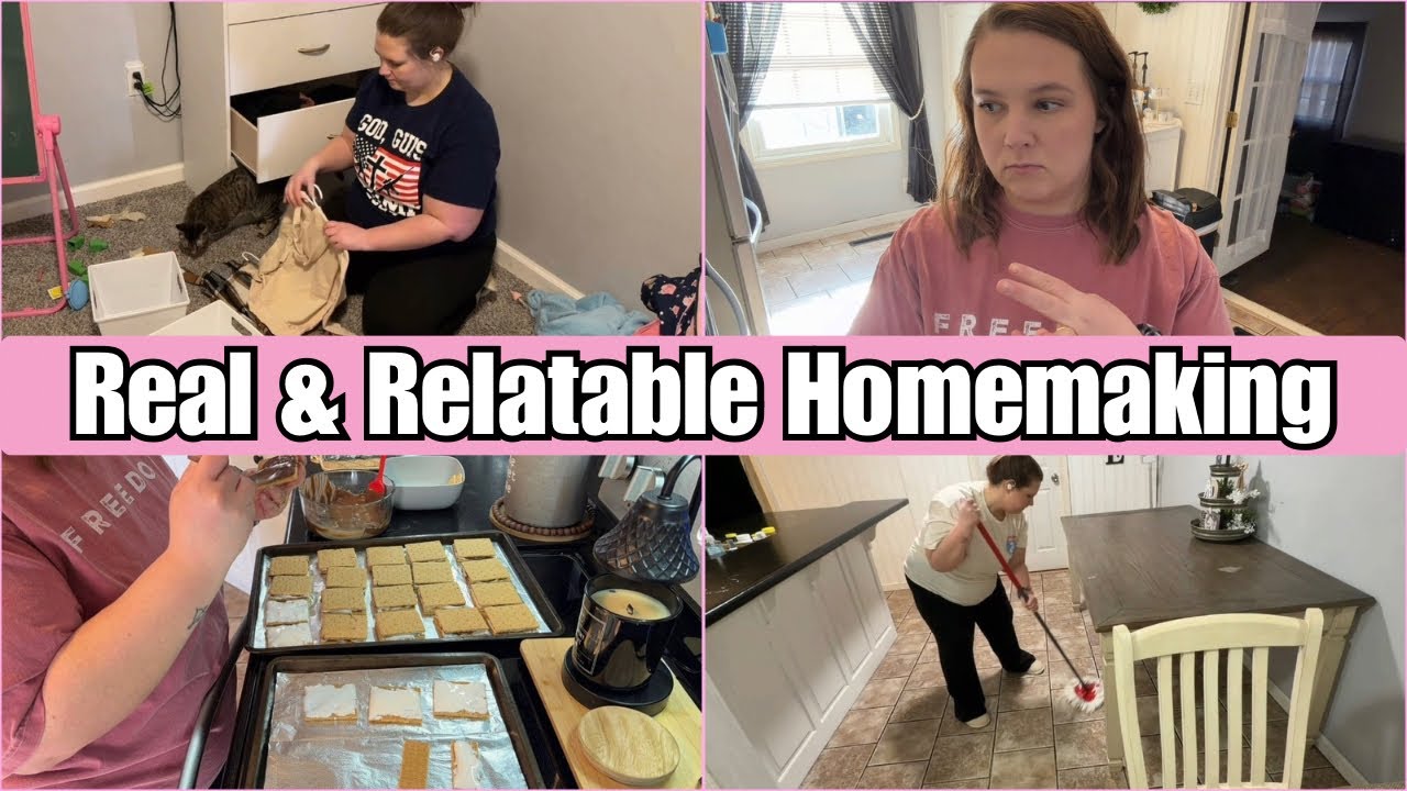 Продуктивные выходные для мамы: покупки в Dollar Tree, уборка, приготовление еды и жизнь с малышом.