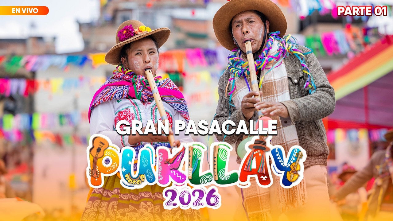 🔴 En VIVO | PUKLLAY 2026 🎉 ANDAHUAYLAS - GRAN PASACALLE