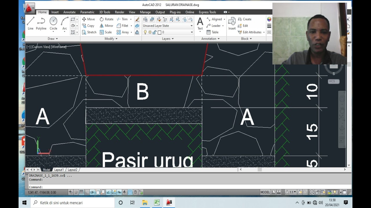 MENGHITUNG RAB DRAINASE PART 2