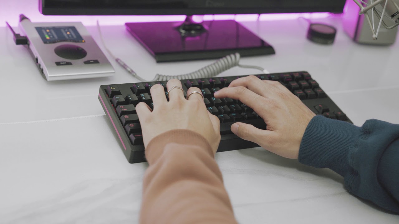 Keycult No.1 with lubed Tealios Typing Sounds