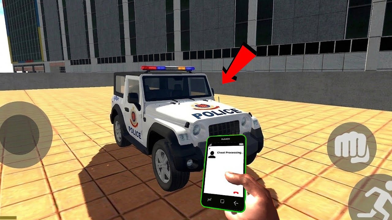 Police Thar Cheat Code In Indian Bike Driving 3D 